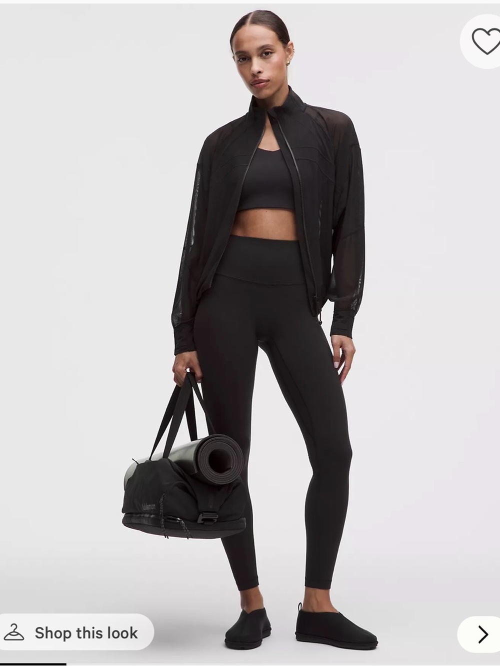lululemon athletica Black High-Waist Leggings